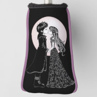 Cute Gothic Emo Kids Kiss Valentine's Day