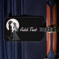 Cute Gothic Emo Kids Kiss Valentine's Day 