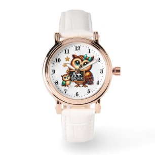 Cute graded Teacher owl Watch