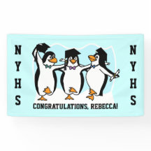 Cute Graduating Penguins