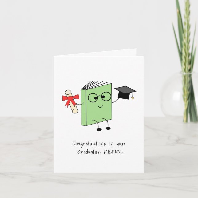 Cute Graduation Card (Front)