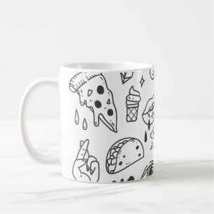 Cute Graffiti: Doodle Art Set. Coffee Mug