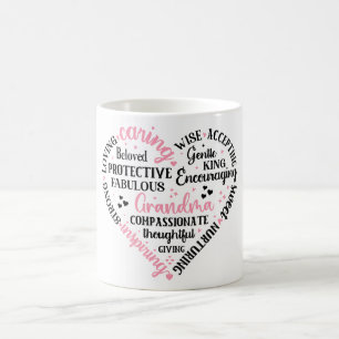 Cute Grandma/Heart Definition Coffee Mug