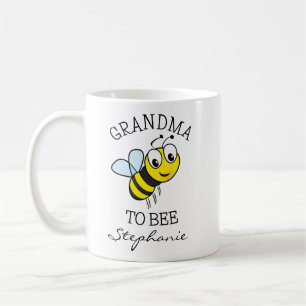 Cute Grandma to Bee Funny Baby Reveal Coffee Mug