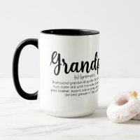 cute Grandpa definition word art