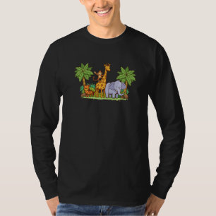 Cute Graphic Animal Keeper Zoo Keeper Animal Lover T-Shirt