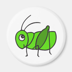 Cute Grasshopper Magnet