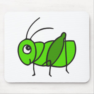 Cute Grasshopper Mouse Mat