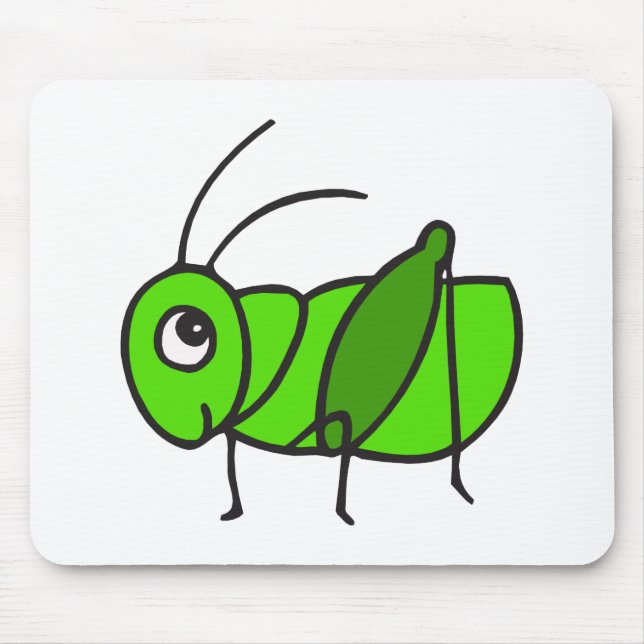 Cute Grasshopper Mouse Mat (Front)