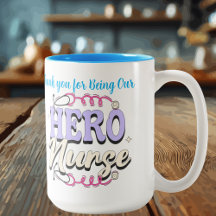 Cute Gratitude Nurse Blues Typography PERSONALIZE