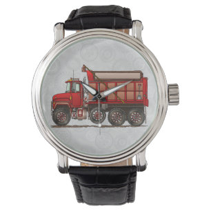 Cute Gravel Dump Truck Watch