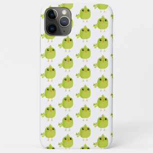 Cute Green Bird Cartoon iPhone 11 Pro Max Case