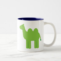 Cute Green Camel
