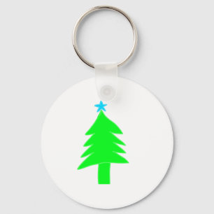 CUTE green cristms tree  KEYCHAIN