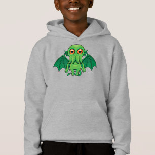 Cute Green Cthulhu Monster