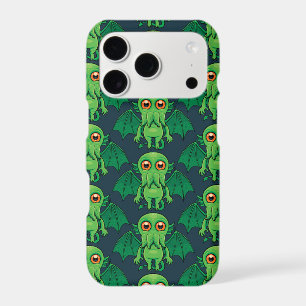 Cute Green Cthulhu Monster