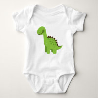 Cute Green Dinosaur