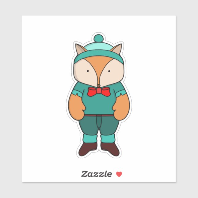 Cute green fox (Sheet)