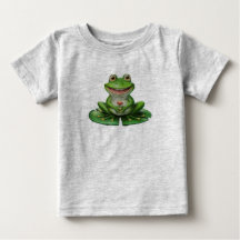 Cute Green Frog