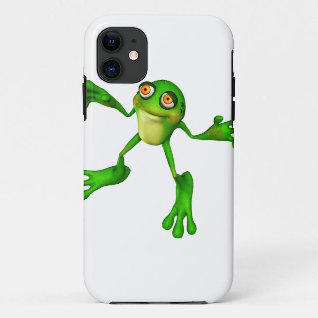 Cute Green Froggy Case-Mate iPhone Case (Back)