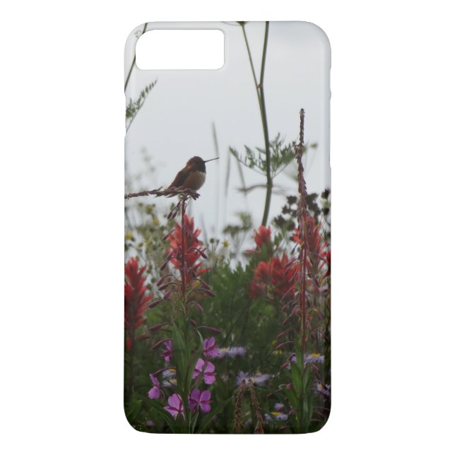cute green Hummingbird at Dusk Case-Mate iPhone Case (Back)
