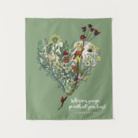 Cute Green Lady Bug Inspiring Adventure Quote
