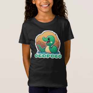 Cute Green Ogopogo the Okanagan Lake Monster T-Shirt