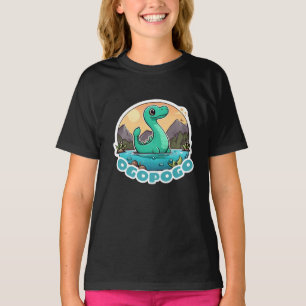 Cute Green Ogopogo the Okanagan Lake Monster T-Shirt