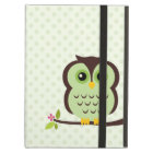 Cute Green Owl