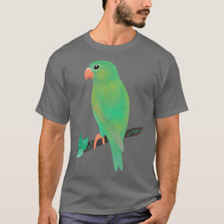 Cute green parrot wildlife T-Shirt