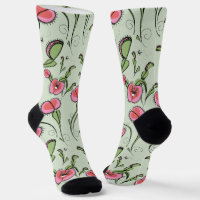 Cute Green Pink Venus Flytrap Stuck on Your Love