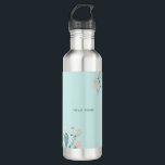 Cute Green Prickly Pears Plant Lovers Custom Name 710 Ml Water Bottle<br><div class="desc">Cute Green Prickly Pears Cacti Plant Lovers Custom Name water bottle</div>