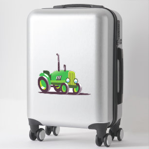 Cute Green Tractor