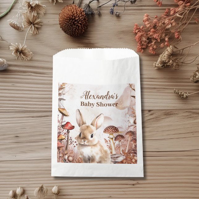 Cute Greenery Forest Animals Woodland Baby Shower Favour Bags (Creator Uploaded)