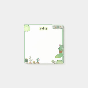 Cute grenn Korean Personalized Post-it Notes