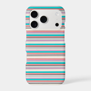 Cute grey aqua stripes