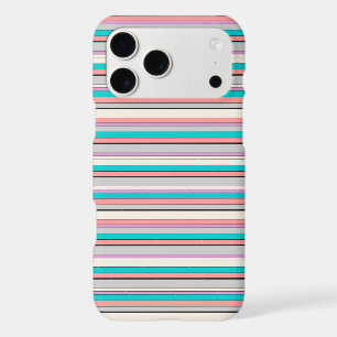 Cute grey aqua stripes