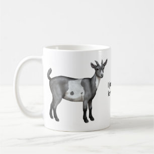 Cute Grey Spotted Goat Coffee Mug