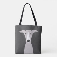 Cute Greyhound, Italian Greyhound or Whippet Dog