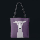 Cute Greyhound, Italian Greyhound or Whippet Dog Tote Bag<br><div class="desc">Dog lover’s tote bag,  great for shopping for groceries or pet supplies. This cute dog reusable bag makes a perfect gift for anyone who loves a Greyhound,  Italian Greyhound or Whippet. Visit Jenn’s Doodle World for more dog breed cartoons and cool products with this fun design.</div>