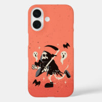 Cute Grim Reaper Spooky Kawaii