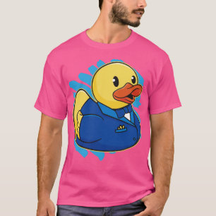 Cute Groom Rubber Ducky Squeaky Duck Wedding Gift T-Shirt