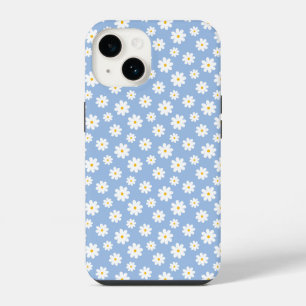 Cute Groovy 80s 70s Hippie daisy Boho Floral iPhone 14 Case