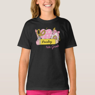 Cute Groovy Back To School Pencil for Girls  T-Shirt