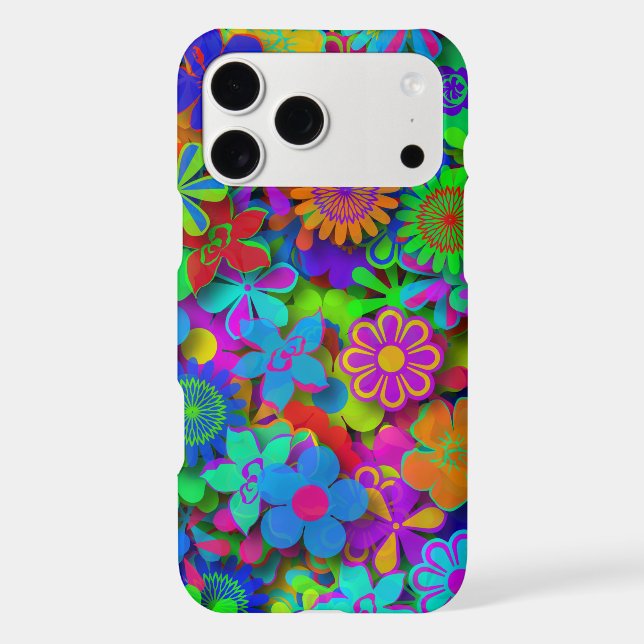Cute Groovy Flowers Garden (Back)