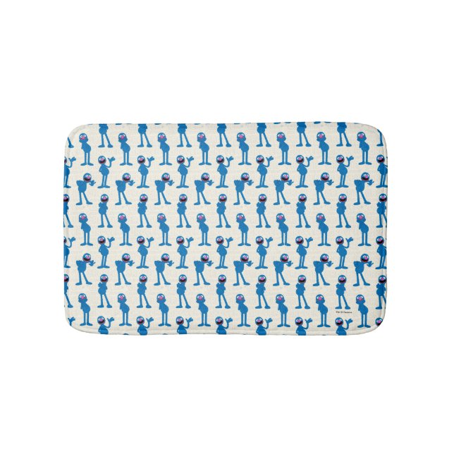 Cute Grover Pattern Bath Mat (Front)