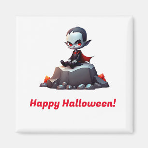 Cute grumpy Vampire Magnet