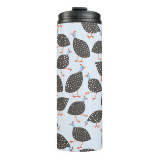 Cute Guinea Hen Bird Thermal Tumbler