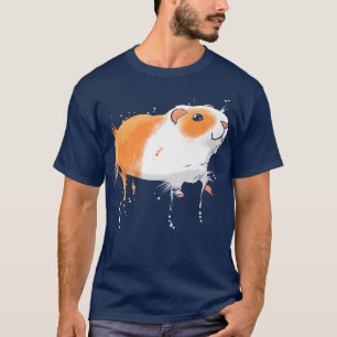 Cute Guinea Pig Artwork - Funny Guinea Pig Premium T-Shirt
