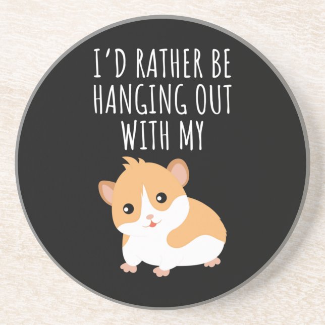 Cute Guinea Pig Coaster (Front)